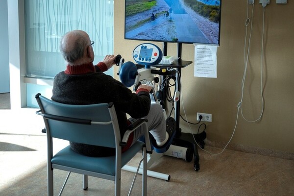 Virtuele fietstocht